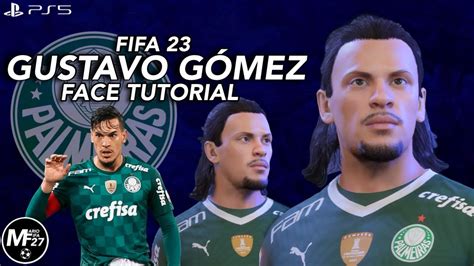 FIFA 23 GUSTAVO GÓMEZ FACE Tutorial Stats Palmeiras YouTube