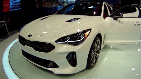 Awesome 2019 Kia Stinger Gt2 Awd V6 Twin Turbo Walk Around And Interior At Miami Beach Auto