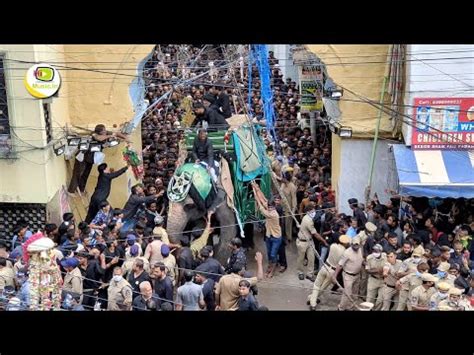 Moharram Bibi Ka Alam Moharram Juloos Live Oldcity In Hyderabad