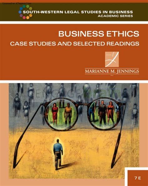 Business Ethics Case Studies And Selected Readings 7th Ed