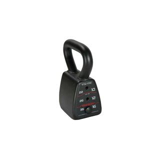 Powerblock Kettlebell Power Block Kugelhantel Verstellbar Schwarz