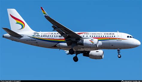 B 320F Tibet Airlines Airbus A319 115 WL Photo By DimageA1 ID