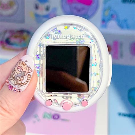 Tamagotchi Smart Watch Faceplates Hologaphic Leopard Kawaii Covers Tamagotchi Accessories Kawaii ...