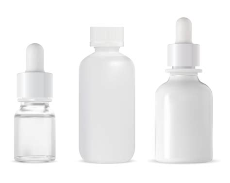 Premium Vector Dropper Bottle Mockup Cosmetic Serum Dropper