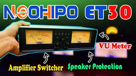 Neohipo Analog Vu Level Meter Only For Hi Fi