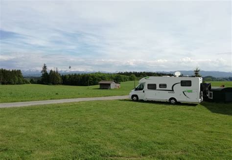 Naturstellplatz Leonhardts Stall Besen In Wangen Im Allg U Promobil