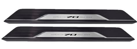 2020 2023 Corvette C8 70th Anniversary Door Sill Plates Includes 2