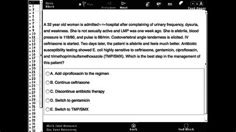 Usmle Step Ck Question With Answer And Explanation Youtube