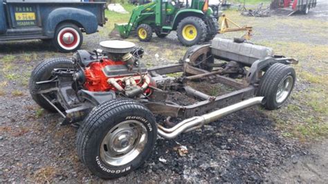 1964 63 65 66 67 C2 Corvette Frame 350 Muncie 4spd Running Chassis Can