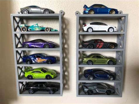 Hot Wheels Wall Mount Display Etsy