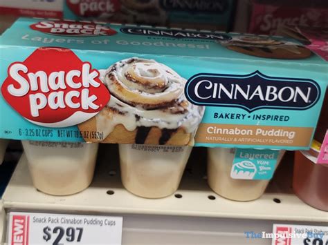 Spotted Snack Pack Cinnabon And Fruity Pebbles Pudding Cups And