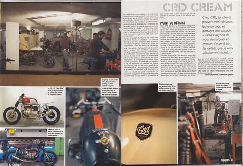 Crd En Cafe Racer Garages Francia Cafe Racer Dreams