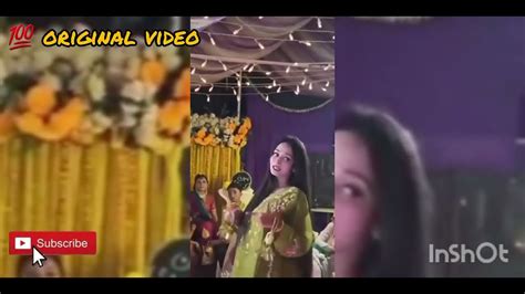 Mera Dil Ye Pukare Aaja Bheega Bheega Hai Sama Full Video Pakistani Girl Wedding Dance Video