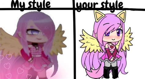 My Style Your Style Pinkcloud Gacha Life By Rosiepinks455 On Deviantart