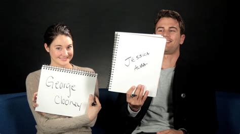 Shailene Woodley And Theo James Play The BuzzFeed BFF Game YouTube