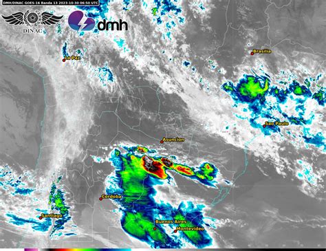 Diario HOY Aviso de tormentas para el sur del país