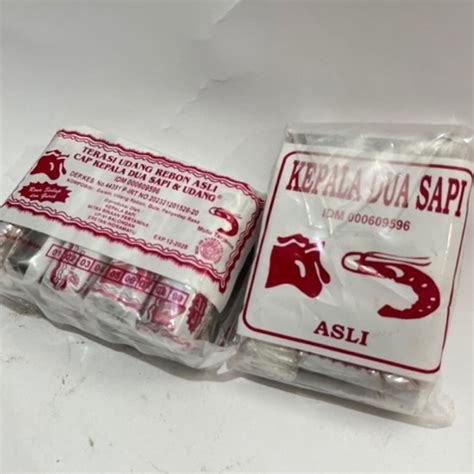 Jual Terasi Udang Rebon Kepala Dua Sapi Shopee Indonesia