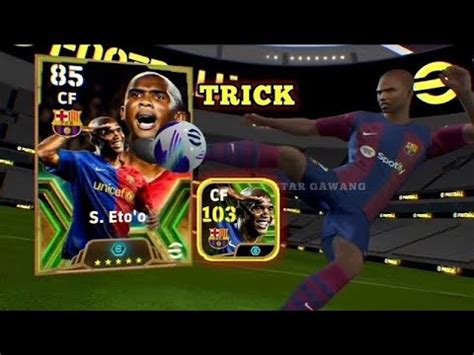 Trick Eto O Epic Barcelona Efootball Mobile Youtube