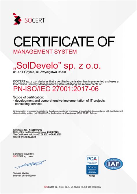 Mission Accomplished Iso Certification Achieved Soldevelo