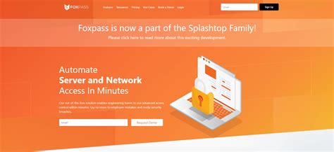 Splashtop 收购 Foxpass 以扩大安全系列产品 哔哩哔哩