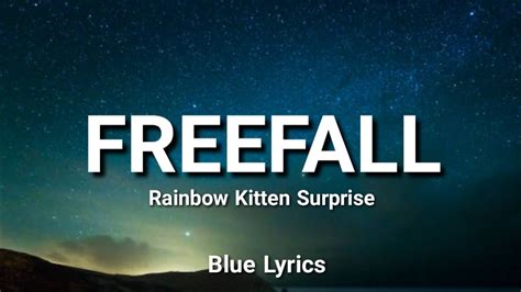 Rainbow Kitten Surprise It S Called Freefall Lyrics YouTube