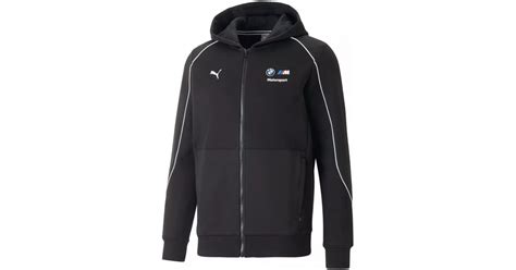 BMW Mikina PUMA MMS Hooded 23 Black BONMOTO