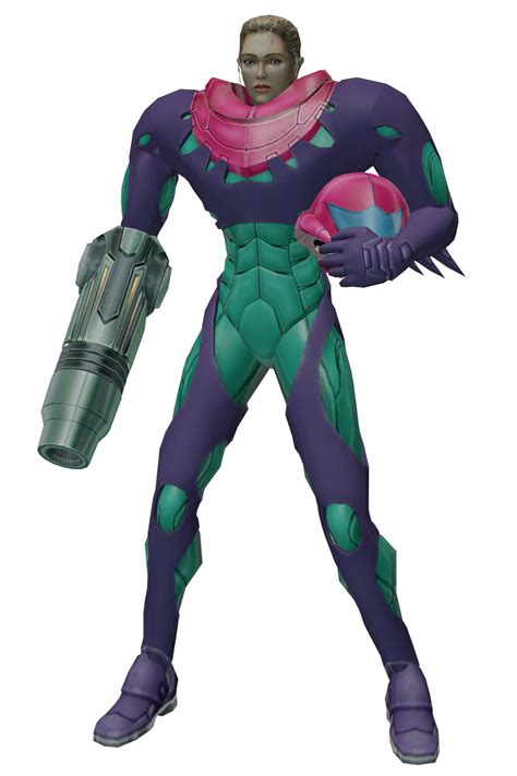 File Mp Character Samus Gravity Fusion Suit Unmasked Png Metroid Wiki