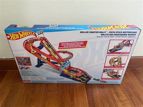 Hot Wheels City Ecl Roller Coaster Hobbies Toys Toys Games On Carousell