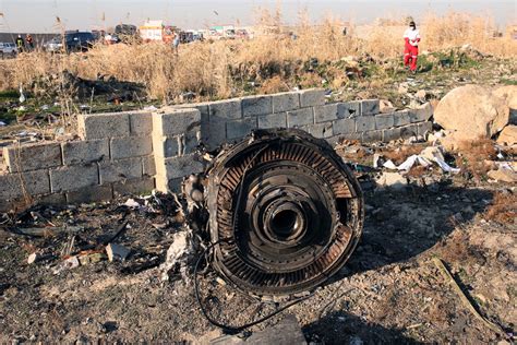 Iran Plane Crash Ukraine International Airline Jet Crashes Killing 176