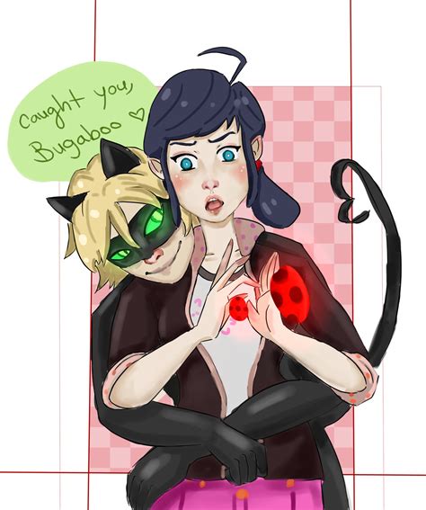 Chat Noir And Marinette Miraculous Ladybug Fan Art 39696303 Fanpop