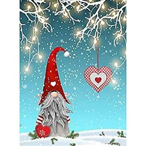 Sparkly Selections Christmas Elf Diamond Painting Kit Square Diamonds