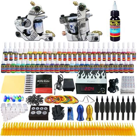 Amazon Solong Tattoo Complete Tattoo Kit 2 Pro Machine Guns 54