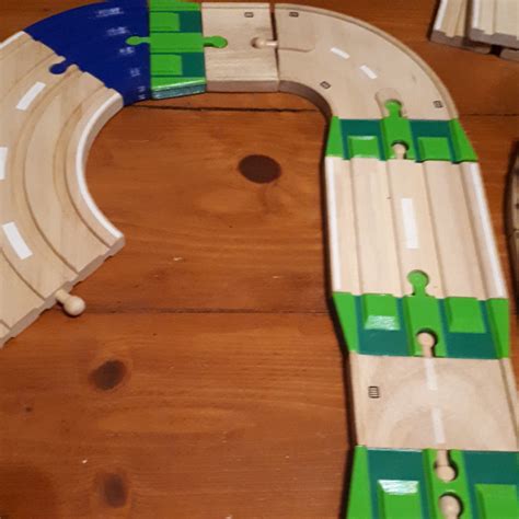 3d Printable Playtive Dual Rail Kind Wooden Roadway By Dejf