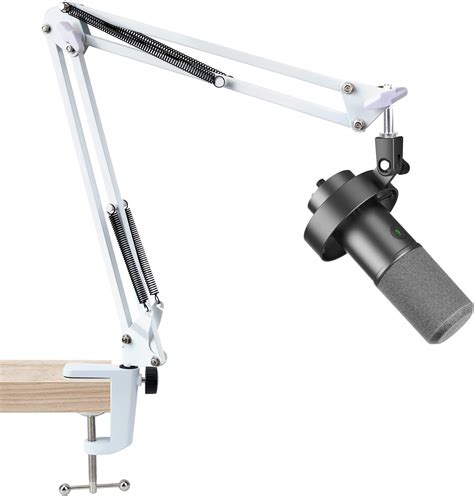 Amazon Sunmon White Boom Arm For Fifine K Mic Boom Arm