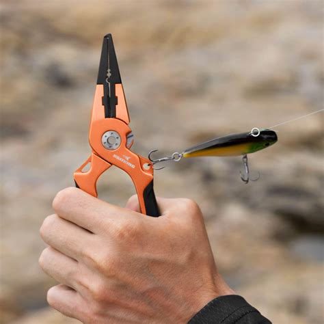 Kastking Gila 75 Inch Fishing Pliers With Scissor Line Cutters