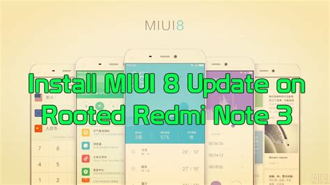 How To Install Miui Update On Rooted Redmi Note Technobuzz How