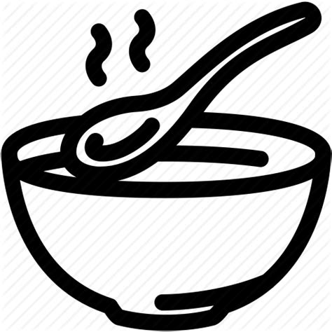 Bowl, food, soup, soup bowl, spoon icon - Download on Iconfinder | Soup ...