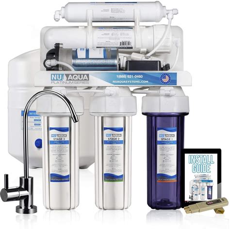 Nu Aqua Platinum Series Gpd Under Sink Reverse Osmosis Drinking