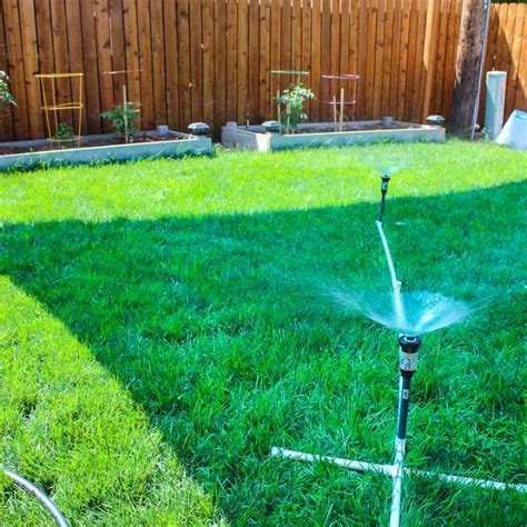 Do It Yourself Above Ground Sprinkler System Above Ground Irrigation