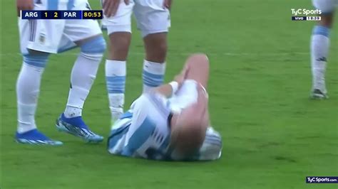 Argentina vs Paraguay por el Preolímpico el penal a Luciano Gondou