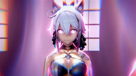 Honkai Impact 3 MMD4K60FPSKiana Kaslana蜜月UnDeuxTrois YouTube