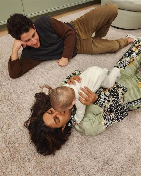 Priyanka Chopra Nick Jonas Celebrated Daughter Malti Maries First