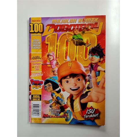 Majalah Komik Boboiboy Musim Isu Terakhir Hobbies Toys