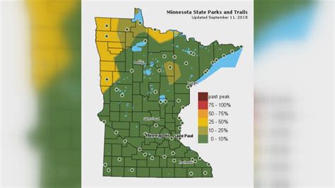 Find the best Minnesota fall colors using this map | kare11.com