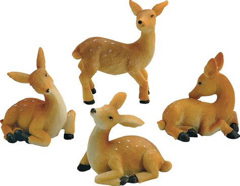 Amazon De Rehkitz Figur Deko Reh Kitz Miniatur D Bambi