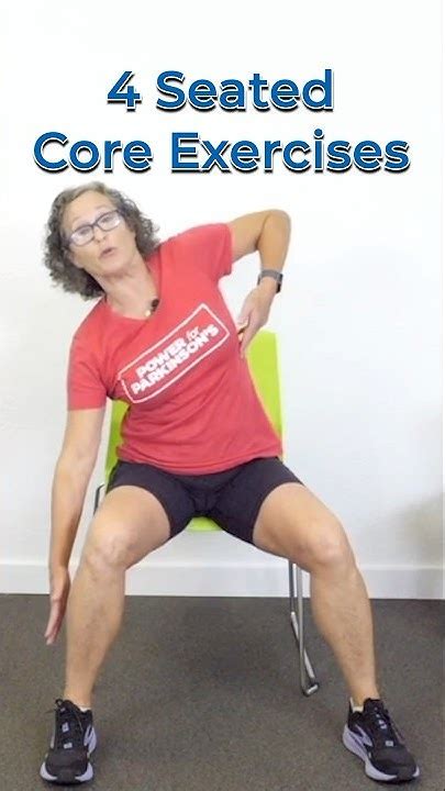 4 Seated Parkinsons Exercises For A Strong Core Youtube