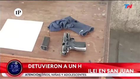 Quién es el hombre que fue al acto de Milei con un arma cargada