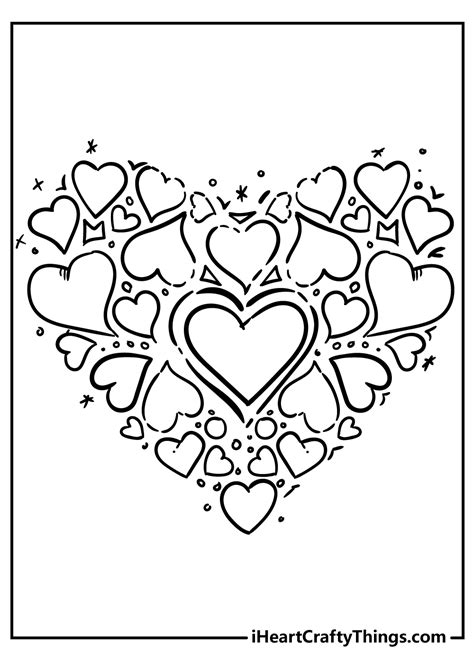 Heart Coloring Pages Unique Designs To Color 2021