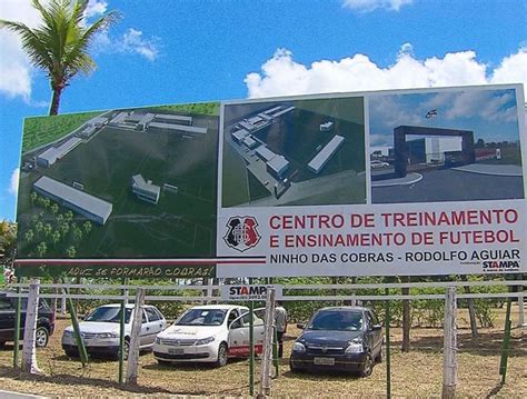 Evento Marca Lan Amento Das Obras Do Centro De Treinamento Do Santa