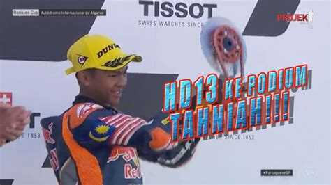 Podium Pertama Hakim Danish Race 2 Red Bull Rookies Cup YouTube